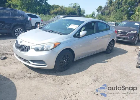 2015 Kia Forte Lx из США, поврежденный, VIN KNAFK4A61F5422138